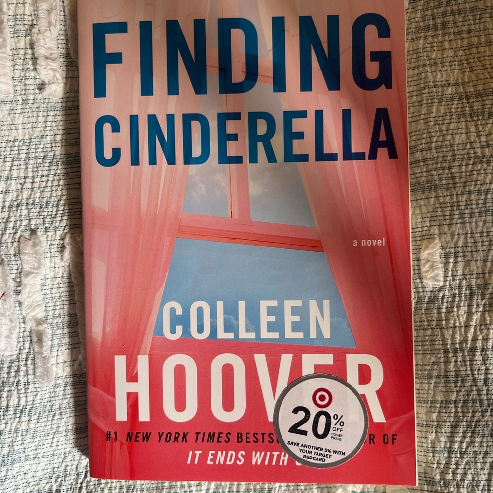 Finding Cinderella by Colleen Hoover - Pink & Blue Paperback